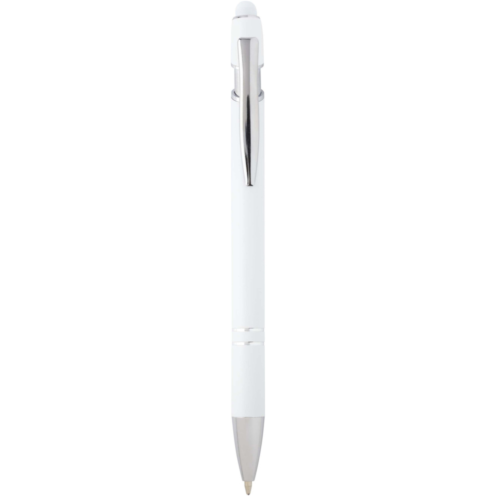 Logo trade advertising products picture of: Kish ballpoint pen with silver finish (black ink)